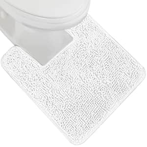 Gorilla Grip Plush Absorbent Shaggy Chenille Bath Rug Mat for Toilet Base with Rubber Backing, for $20