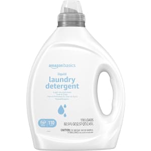 Amazon Basics Free & Clear Liquid Laundry Detergent for $6.47 via Sub & Save