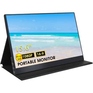 Cnbanan Portable 15.6" 1080p Monitor for $99