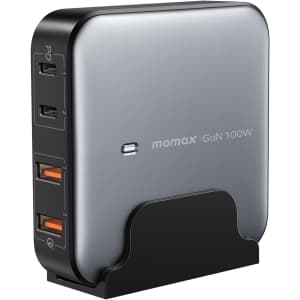 Momax 100W GaN USB-C Charging Station for $26