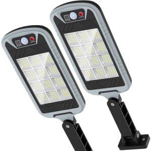Okpro Outdoor Motion Sensing Solar Light 2-Pack for $54
