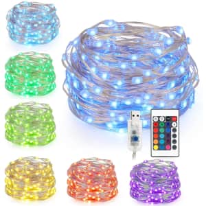 Kohree 33-Ft. LED Fairy String Lights for $7.59 w/ Prime Kohree 33-Ft. LED Fairy String Lights for $7.59 w/ Prime