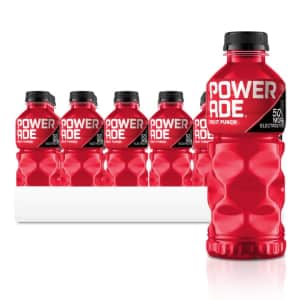 POWERADE Fruit Punch Sports Drink 20-oz. Bottle 24-Pack for $13 via Sub & Save POWERADE Fruit Punch Sports Drink 20-oz. Bottle 24-Pack for $13 via Sub & Save