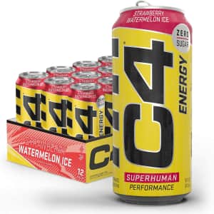 C4 Energy Drink 16-oz. 12-Pack for $21 via Sub & Save C4 Energy Drink 16-oz. 12-Pack for $21 via Sub & Save