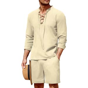 Coofandy Men's 2-Piece Set for $9 Coofandy Men's 2-Piece Set for $9
