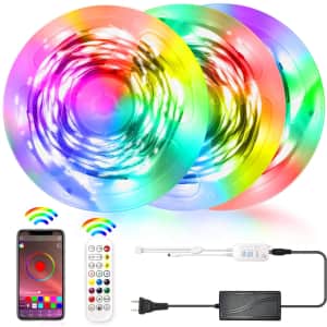 Bliifuu 50-Foot Multicolor LED Strip Light for $18 Bliifuu 50-Foot Multicolor LED Strip Light for $18