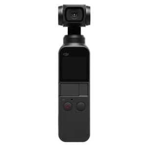 DJI Osmo Pocket 4K 3-Axis Gimbal Stabilized Handheld Camera for $199