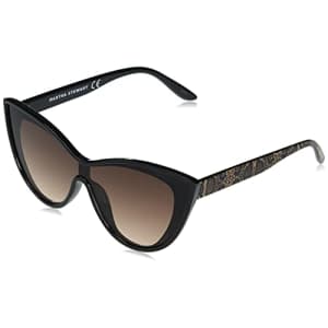 Martha Stewart MS128 Cat-Eye UV Protective Shield Sunglasses | Timeless Modern Gifts for Women | for $50