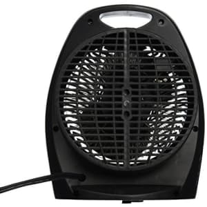 Comfort Zone CZ40BK 1500-Watt Portable Heater with Thermostat, Black for $22