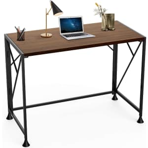 Sinkcol 40" Folding Computer Desk for $38 Sinkcol 40" Folding Computer Desk for $38