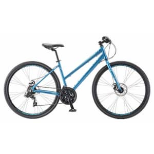 Schwinn Volare 1200 Adult Hybrid Road Bike, 28-inch wheel, aluminum frame, Blue for $294