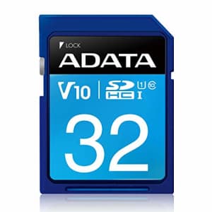 ADATA Premier 32GB SDHC UHS-I U1 Memory Card (ASDH32GUICL10-R) for $11