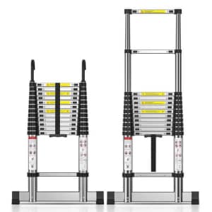 Tecknet 12.5-Foot Aluminium Extension Ladder for $67 Tecknet 12.5-Foot Aluminium Extension Ladder for $67