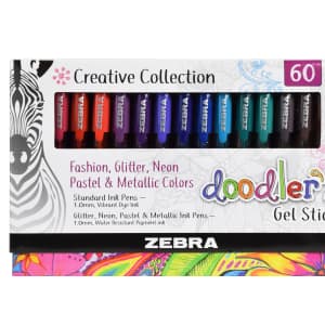 Zebra Pen Doodlerz Gel Stick Pen Mega Set for $13