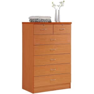 Hodedah 48" 7-Drawer Jumbo Chest for $112 Hodedah 48" 7-Drawer Jumbo Chest for $112