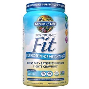 Garden of Life Raw Organic Fit Powder, High Protein for Weight Loss (28g) Plus Fiber, Probiotics & for $76