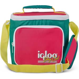 Igloo 90s Retro Collection Square Lunch Box Cooler for $25