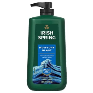 Irish Spring Moisture Blast Body Wash for $6.59 via Sub & Save Irish Spring Moisture Blast Body Wash for $6.59 via Sub & Save