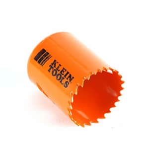Klein Tools Bi-Metal Hole Saw, 1-3/4-Inch 31928 for $10