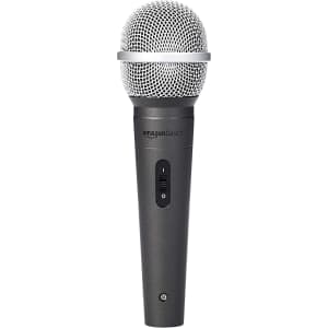 Amazon Basics Dynamic Vocal Microphone for $34