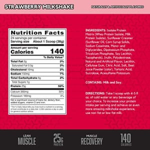 BSN SYNTHA-6 Isolate Protein Powder, Whey Protein Isolate, Milk Protein Isolate, Flavor: Strawberry for $42 BSN SYNTHA-6 Isolate Protein Powder, Whey Protein Isolate, Milk Protein Isolate, Flavor: Strawberry for $42