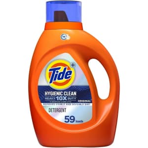 Tide HE Turbo Clean 92-oz. Liquid Laundry Detergent: 3 for $27 w/ Sub & Save