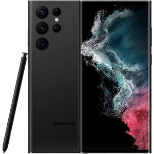 Refurb Unlocked Samsung Galaxy S22 Ultra 256GB Phone for $398