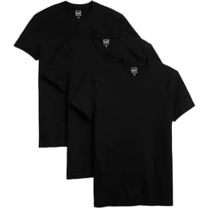 Gap Men's Crew Neck T-Shirt 3-Pack for $17