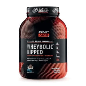 GNC AMP Wheybolic Ripped | Targeted Muscle Building and Workout Support Formula | Pure Whey Protein for $75 GNC AMP Wheybolic Ripped | Targeted Muscle Building and Workout Support Formula | Pure Whey Protein for $75