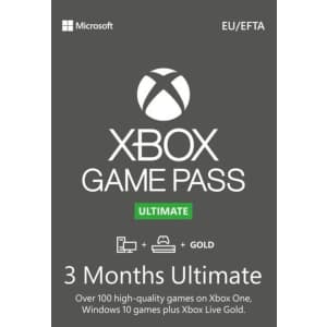 Xbox Game Pass Ultimate 3-Month Subscription: $22.99