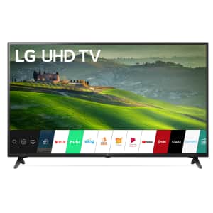 LG 43" 4K HDR LED UHD Smart TV for $228