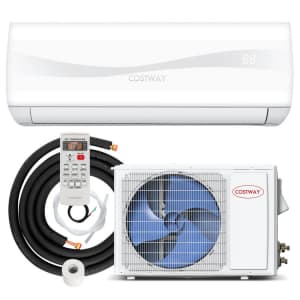 Costway 12,000-BTU Mini Split Air Conditioner and Heater for $525