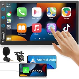 Eleacc 7" Double Din Car Stereo for $148