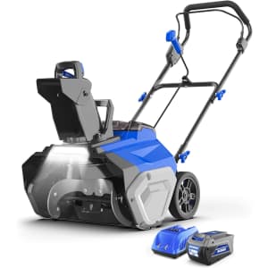 Wild Badger Power 40V 20" Cordless Snow Blower for $320 Wild Badger Power 40V 20" Cordless Snow Blower for $320