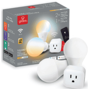 Globe Electric A19 E26 Tunable Smart LED Bulb 3pc Kit for $30 Globe Electric A19 E26 Tunable Smart LED Bulb 3pc Kit for $30