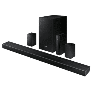 Samsung 39" 7.1-Channel Home Theater Sound System w/ Wireless Subwoofer and Rear Speakers for $170 Samsung 39" 7.1-Channel Home Theater Sound System w/ Wireless Subwoofer and Rear Speakers for $170