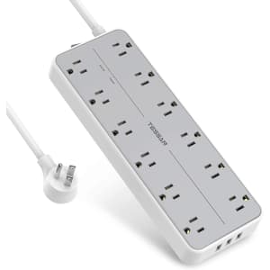 Tessan 12-Outlet Surge Protector Power Strip for $13 Tessan 12-Outlet Surge Protector Power Strip for $13