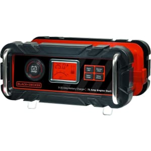 Black + Decker 25A Battery Charger w/ Alternator Check for $64