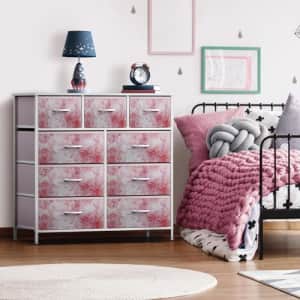 Sorbus Kids Dresser with 9 Drawers - Furniture Storage Chest Tower Unit for Bedroom, Hallway, for $80