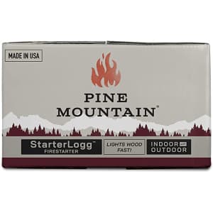 Pine Mountain StarterLogg Select-A-Size Firestarting Blocks 24-Pack for $8 Pine Mountain StarterLogg Select-A-Size Firestarting Blocks 24-Pack for $8