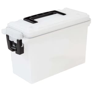 Hyper Tough Frost Locking and Stacking Utility Box for $7