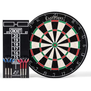 EastPoint Sports Official Size Dart Board Set for $19