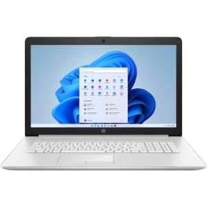 HP 11th-Gen. i3 17.3" Laptop w/ 256GB SSD for $370