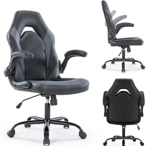Gaming Chair w/ Flip-up Armrest for $73