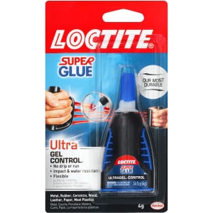 Loctite Ultra Gel Control Super Glue 4g Tube for $4 Loctite Ultra Gel Control Super Glue 4g Tube for $4