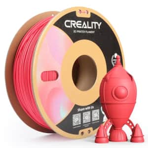 Creality Matte PLA Filament 1.75mm, 1.0Kg (2.2lbs) Spool, 3D Printer Filament PLA, Dimensional for $23 Creality Matte PLA Filament 1.75mm, 1.0Kg (2.2lbs) Spool, 3D Printer Filament PLA, Dimensional for $23