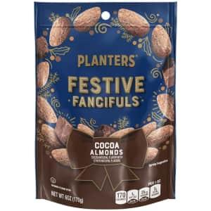 Planters Dark Chocolate Flavored Roasted Cocoa Almonds 6-oz. Bag for $4.65 via Sub & Save