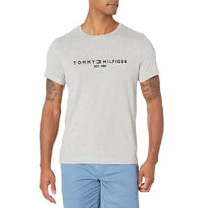 Tommy Hilfiger Men's Short Sleeve Graphic T Shirt, BC16 Grey Heather, XL for $32 Tommy Hilfiger Men's Short Sleeve Graphic T Shirt, BC16 Grey Heather, XL for $32