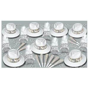 Beistle LA Swing Assortment for 50 People New Year's Eve Party Supplies - Hats, Tiaras, Horns, for $119