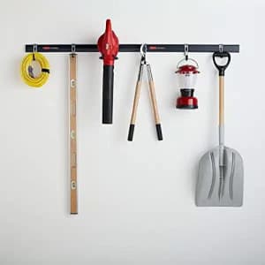 Rubbermaid FastTrack Garage Storage Utility Hooks, All in One Rail Hook Kit and Tool Organizer, 8 for $49